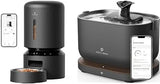 PETLIBRO Automatic Cat Feeder, 5G WiFi Automatic Dog Feeder 5L + PETLIBRO App Monitoring Cat Water Fountain with Wireless Pump, Dockstream Pet Water Fountain for Cats Inside, App Control