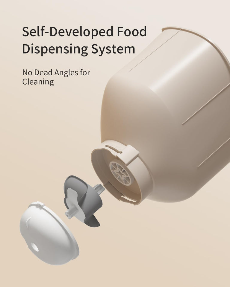 Smart Pet Feeder F1-D - Real time monitoring with Full HD Camera