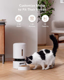 5G WiFi Cat Feeder with Camera, 2-Way Audio, Low Food & Blockage Sensor