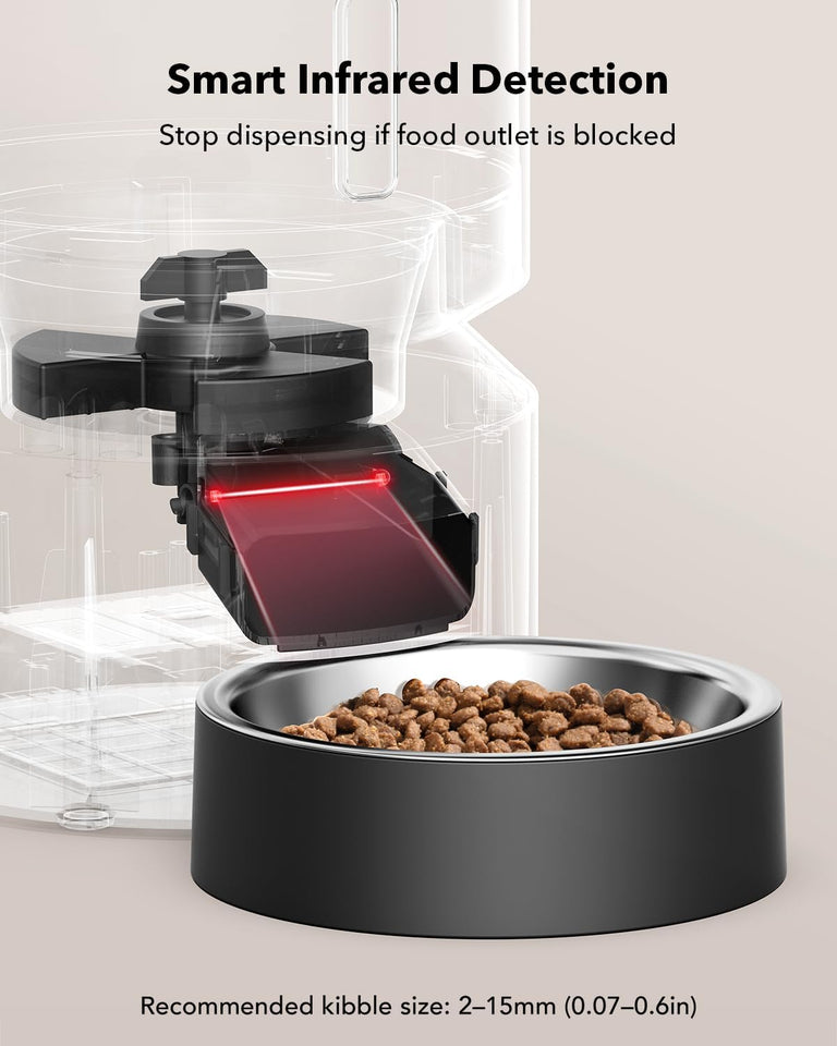 Automatic Cat Feeder, Automatic Dog Food Dispenser with Freshness Preservation