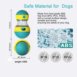 Interactive dog treat dispensing toys & adjustable slow feeder balls