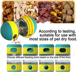 Interactive dog treat dispensing toys & adjustable slow feeder balls