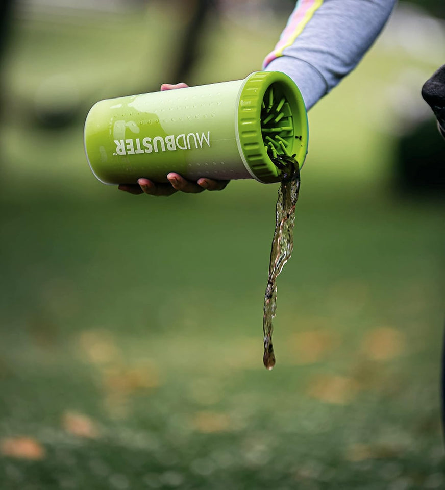 Portable Dog Paw Cleaner, Large, Green