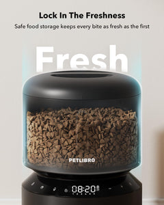 Automatic Cat Feeder, Automatic Dog Food Dispenser with Freshness Preservation