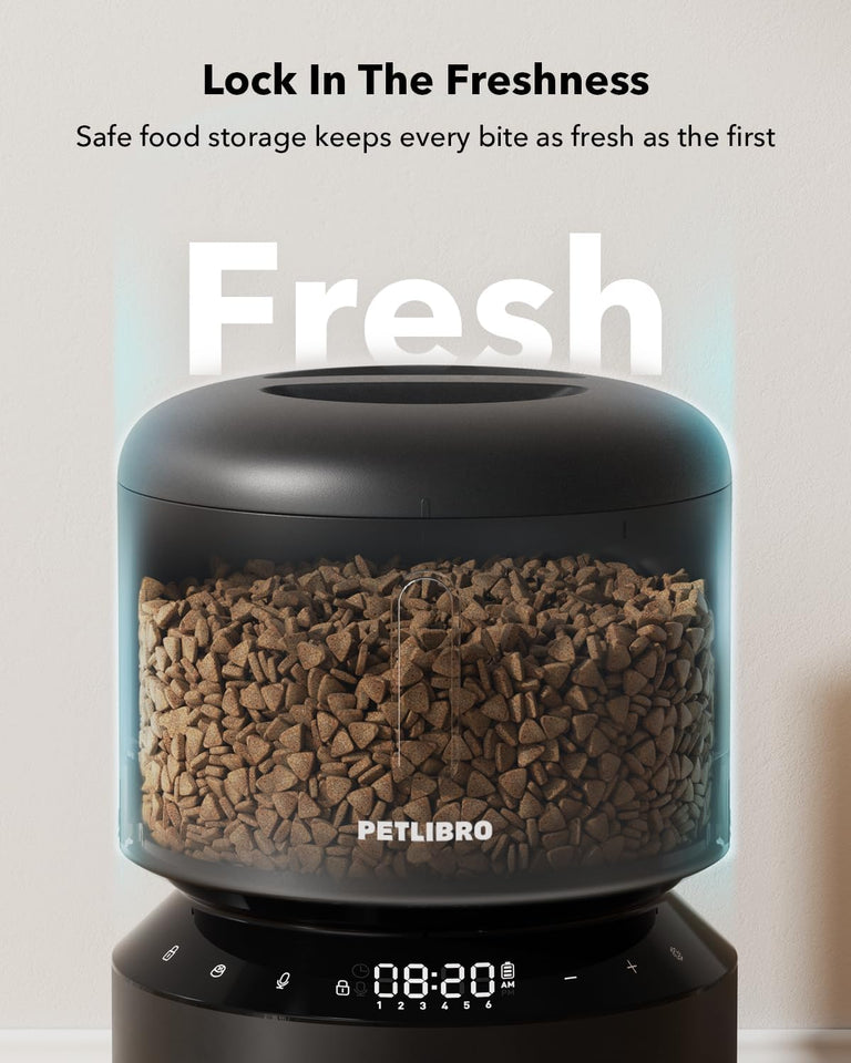 Automatic Cat Feeder, Automatic Dog Food Dispenser with Freshness Preservation