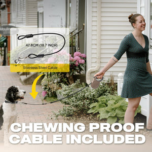 Retractable Dog Leash, Pet Walking Leash for X-Small/Small/Medium/Large Dog or Cat up to 110 lbs