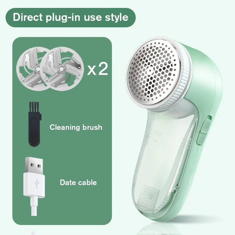 Electric Fabric Shaver Household Clothing Lint Remover Pet Hair Remover Electric Tool Efficiently Removes Lint & Cat Fur