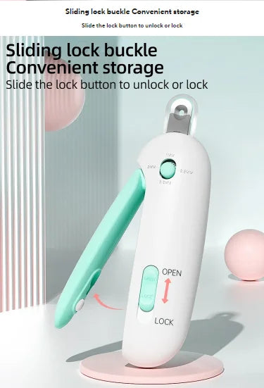 Cat and Dog Nail Clipper Professional Pet Nail Clipper with Adjustable Hole Claw Trimmer Dog and Kitten Care Beauty Tool