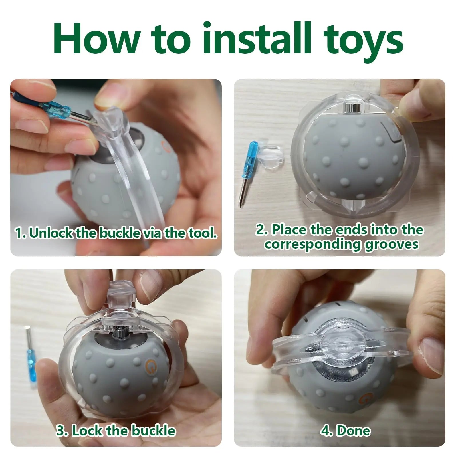 Sports Activated Interactive Cat Toy Indoor Cat with Automatic Moving Ball Toy Spinning Ball and Light Electric Cat Mouse Toys