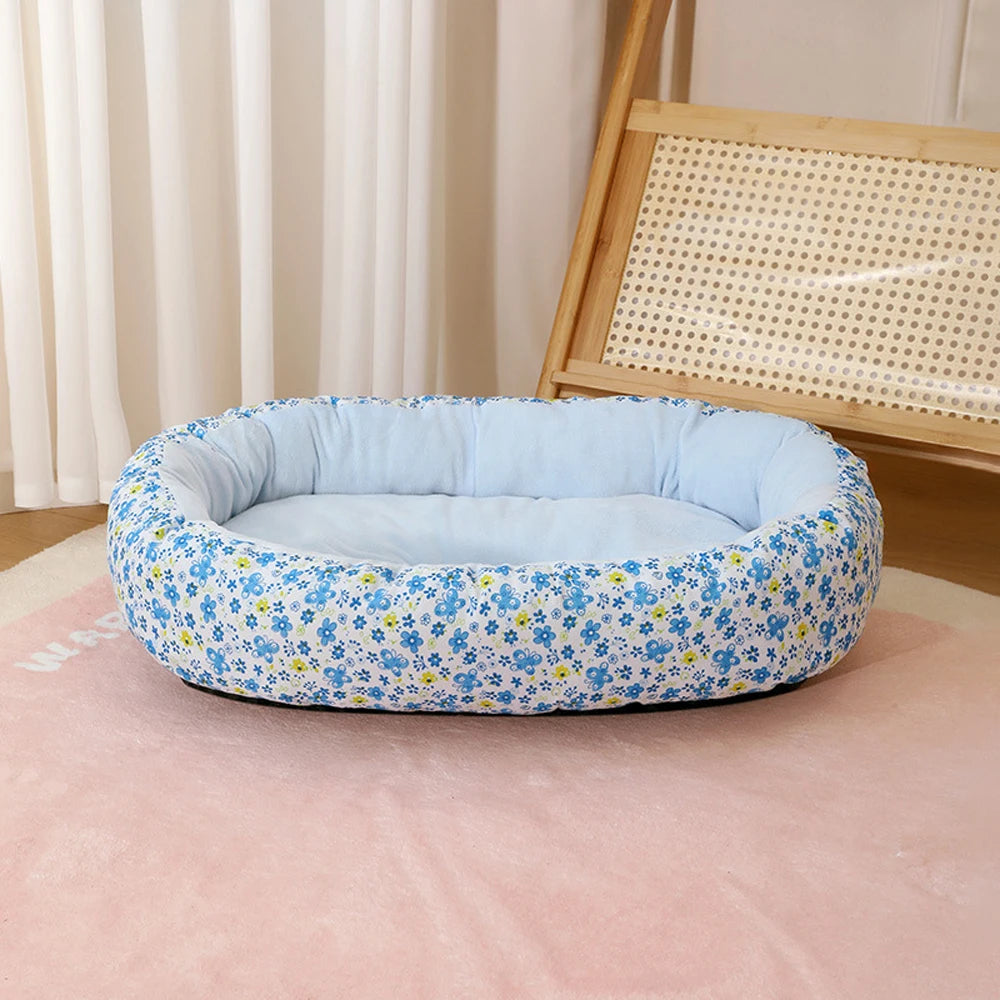 All Season Soft Small Cat Bed for Dogs Sleeping Sofa Medium Dog Bed for French Bulldog Kennel Comfortable Dog Nest Puppy Mat