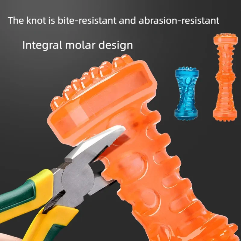 Dog Chew Toy Resistant Bite Sturdy Toothbrush Bone Interactive Puppy Game Toy For Small Medium Large Dogs Pet Accessories