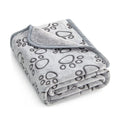 Pet Blanket Ultra-soft Fluffy Paw Printed Mat Pet Bed Dog Blanket Warm And Comfortable Blanket Suitable For Cats Dog Accessories