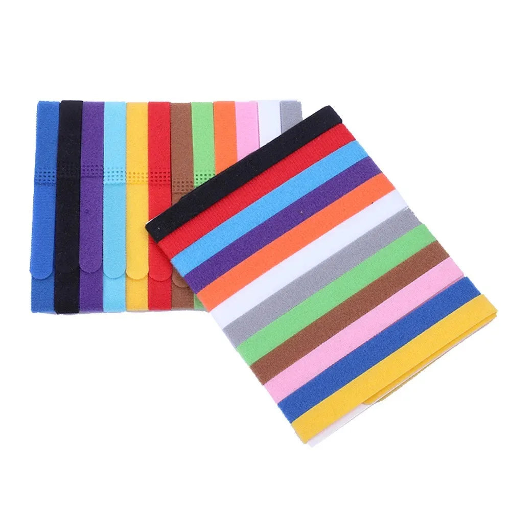 12pcs Pet Collars Dog Cat Hook and Loop Identification Collar Kitten Puppy Id Classification Dog Accessories for Small Dogs