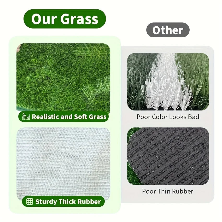 Simulation Lawn Dog Toilet Training Mat Washable Pet Urine Mat Dog Toilet Replacement Pad Eco-Friendly Non-Slip Pet  Accessory
