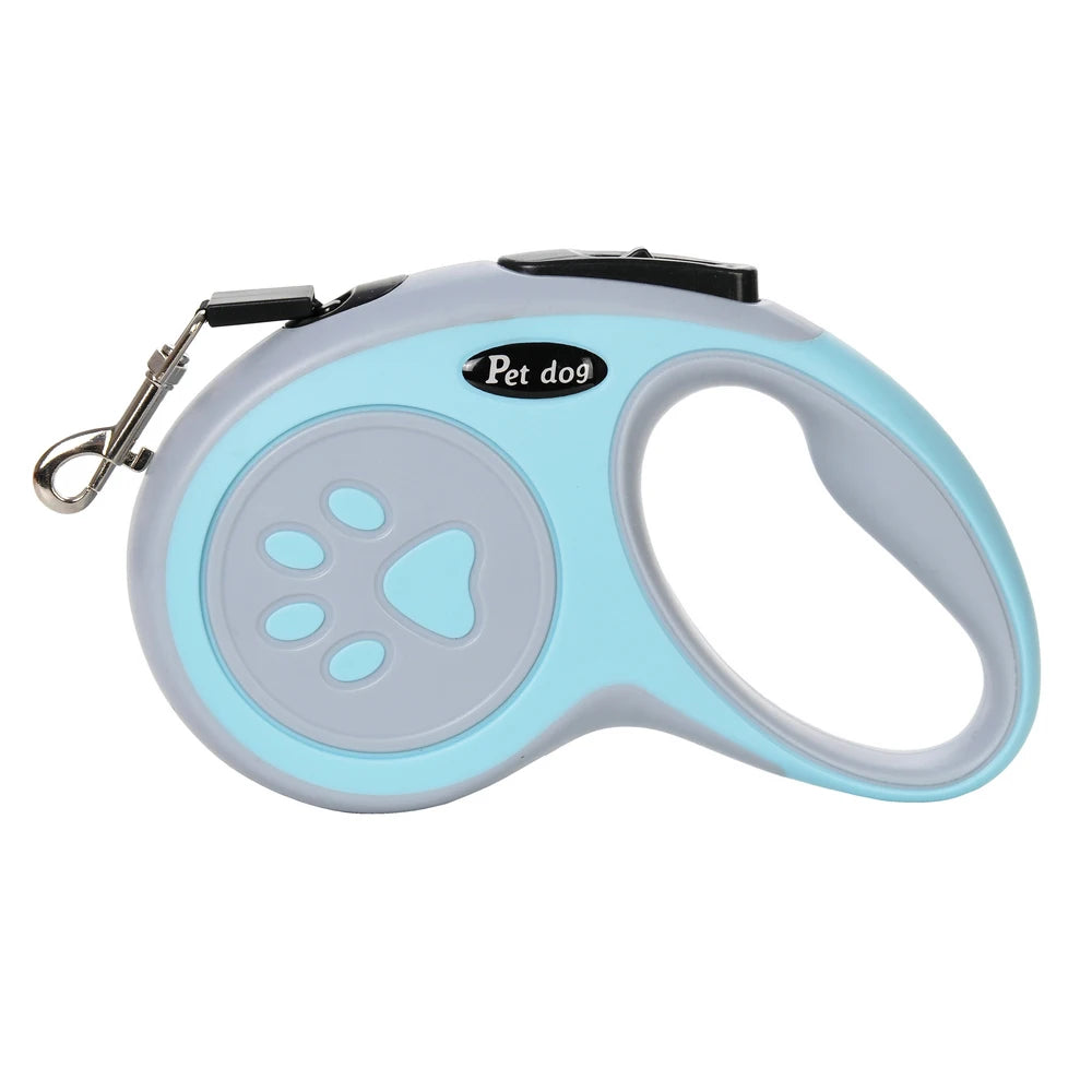 3m 5m Nylon Dog Leash Automatic Retractable Cat Lead Long Extending Puppy Walking Running Traction Roulette For Small Dogs