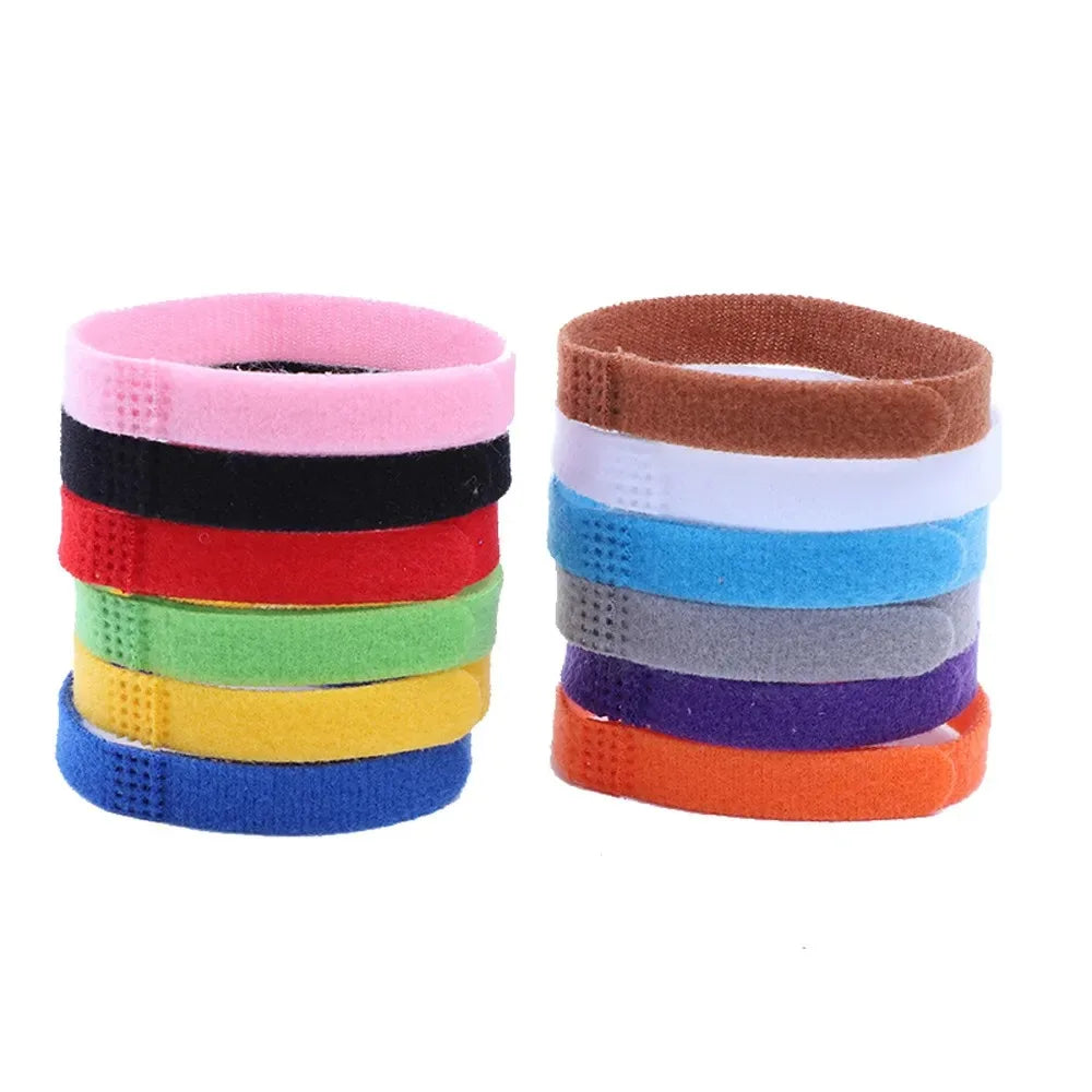 12pcs Pet Collars Dog Cat Hook and Loop Identification Collar Kitten Puppy Id Classification Dog Accessories for Small Dogs