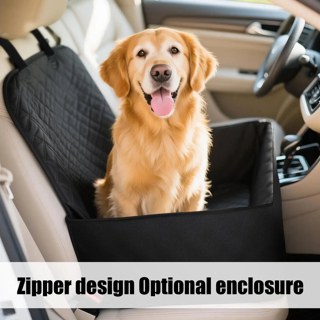 Portable Dog Car Seat Waterproof Back Seat Extender for Dogs Protector Cushion Carrier Cover Easy Clean for Bed Barrier Backseat
