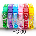 12 Pcs Wholesale Collars for Cat Collar With Bell Adjustable Necklace Cat Puppy Kitten Collar Dropshipping Pet Cats Collar Perro