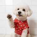 1pc  Fashionable full body printed pet vest, Sanrio's new soft pet sleeveless T-shirt