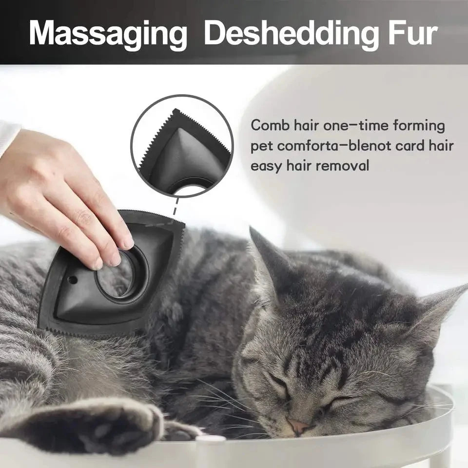 4 Modes Pet Hair Remover Comb Brush Dog Cat Hair Detailer Cleaning Tool Carpet Sofa Cloth Car Seat Rubber Reusable Pet Combs