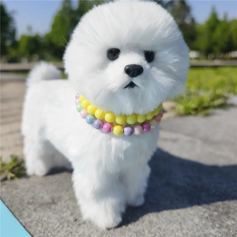 DIY Pet Pearl Collar Dog Princess Necklace Cat Jewelry Collar Puppy Accessories Dog Chain Chihuahua Wedding Jewelry