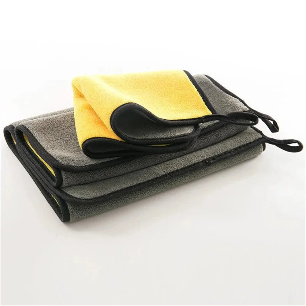 Pet Absorbent Towels Ultra-fine Fiber Dog Bath Towels Bathrobe Wiping Cloths Pet Cleaning Supplies