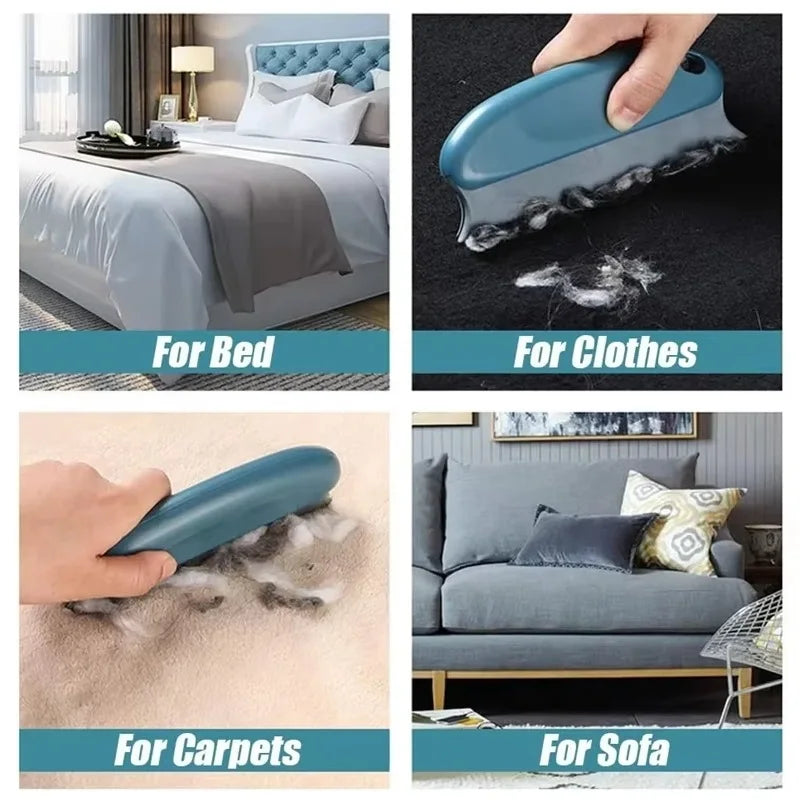 Effective Pet Hair Remover Brush for Cats Dogs Lint Pet Hair Remover Brush Gently Shaves Sofa Wool Clean Fur For a Tidy Home