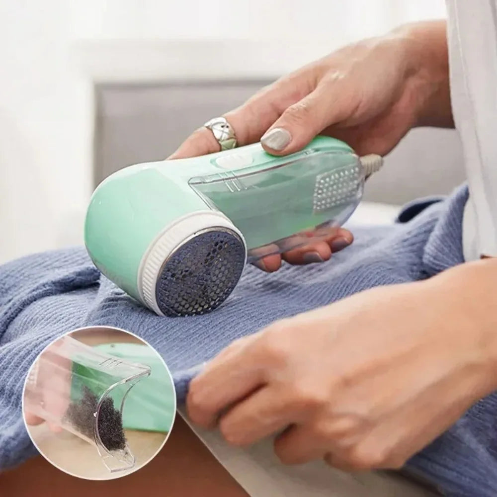 Electric Fabric Shaver Household Clothing Lint Remover Pet Hair Remover Electric Tool Efficiently Removes Lint & Cat Fur