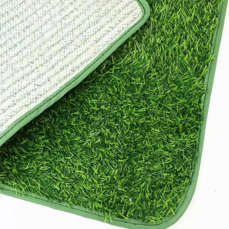 Simulation Lawn Dog Toilet Training Mat Washable Pet Urine Mat Dog Toilet Replacement Pad Eco-Friendly Non-Slip Pet  Accessory
