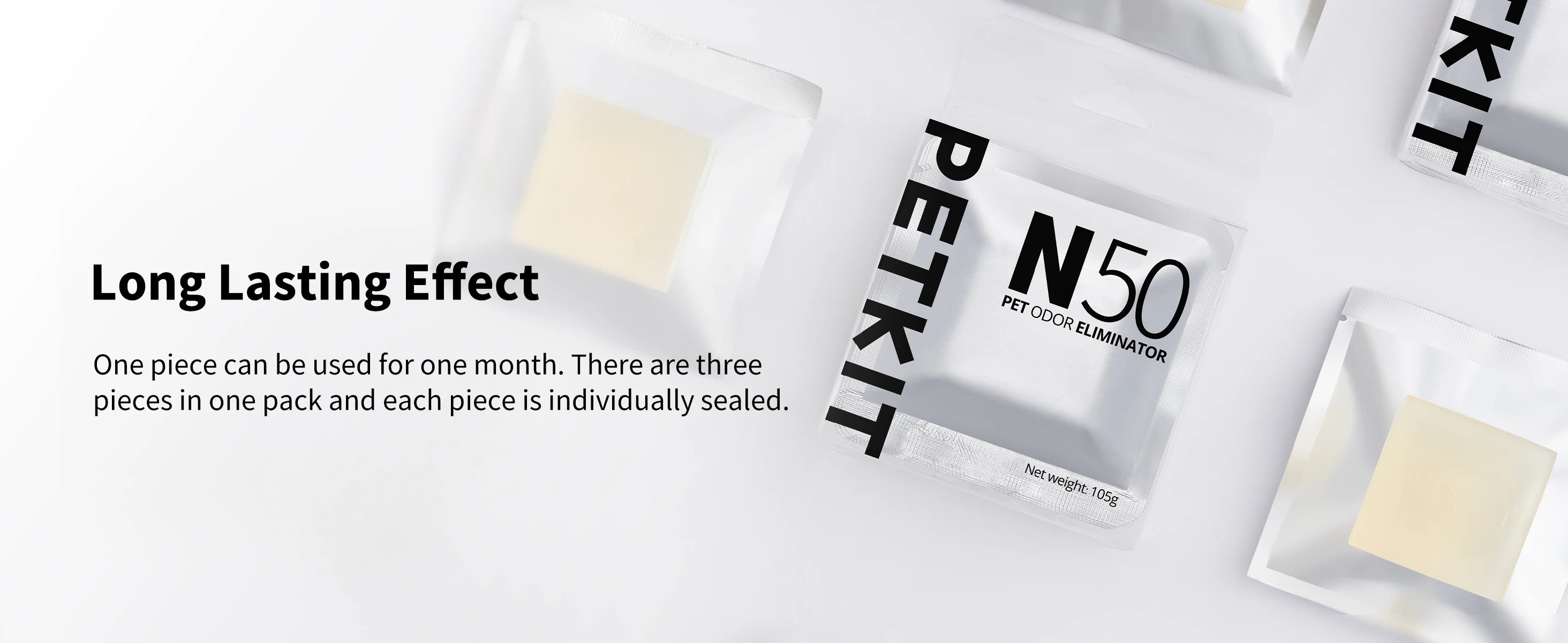 PETKIT Deodorant N50 2.0 For PURA MAX Self-Cleaning Cat litter box Air Cleaning Materials puramax2 deodorizer Trash Bag