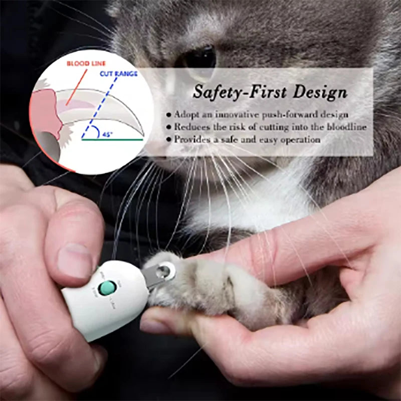 Cat and Dog Nail Clipper Professional Pet Nail Clipper with Adjustable Hole Claw Trimmer Dog and Kitten Care Beauty Tool