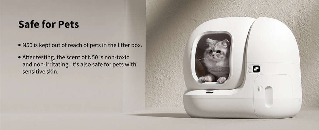 PETKIT Deodorant N50 2.0 For PURA MAX Self-Cleaning Cat litter box Air Cleaning Materials puramax2 deodorizer Trash Bag