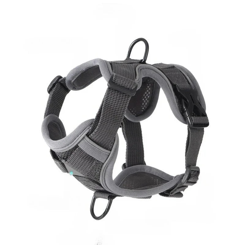 New No Pull Dog Harness and Leash Set Adjustable Pet Harness Vest for Small Dogs Cats Reflective Dog Chest Strap Lead Walking
