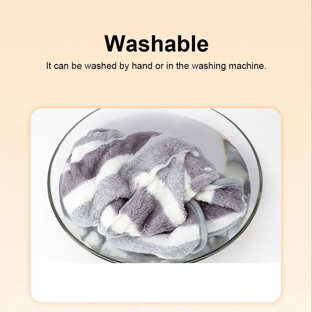 New Water Absorption Dog Bathrobe Quick Drying Microfiber Pet Clothes Double Layer Adjustable Hood Cat Towel Beach Time