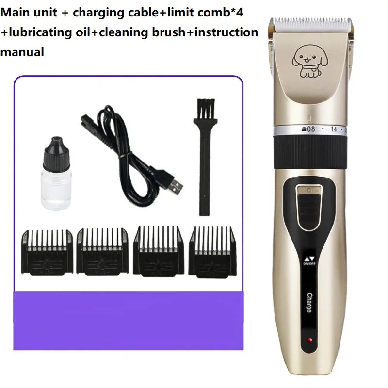 Haircut Machine for Dogs Cat Trimmer Cut Hairs for Peeling Machine Dogs Hair Clipper Shearing Pet Professional Dog Clipper CWTJ5