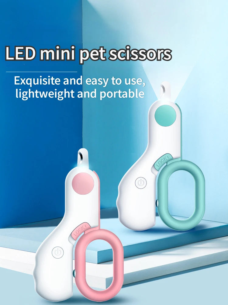Professional Pet Nail Clippers with Adjustable Hole Cat Dog Nail Clipper Cutter Pet Claw Trimmer Puppy Kitten Care Grooming Tool
