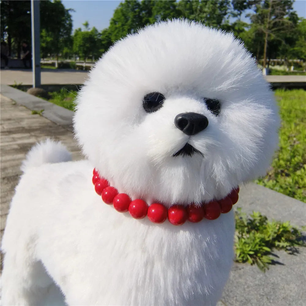 DIY Pet Pearl Collar Dog Princess Necklace Cat Jewelry Collar Puppy Accessories Dog Chain Chihuahua Wedding Jewelry