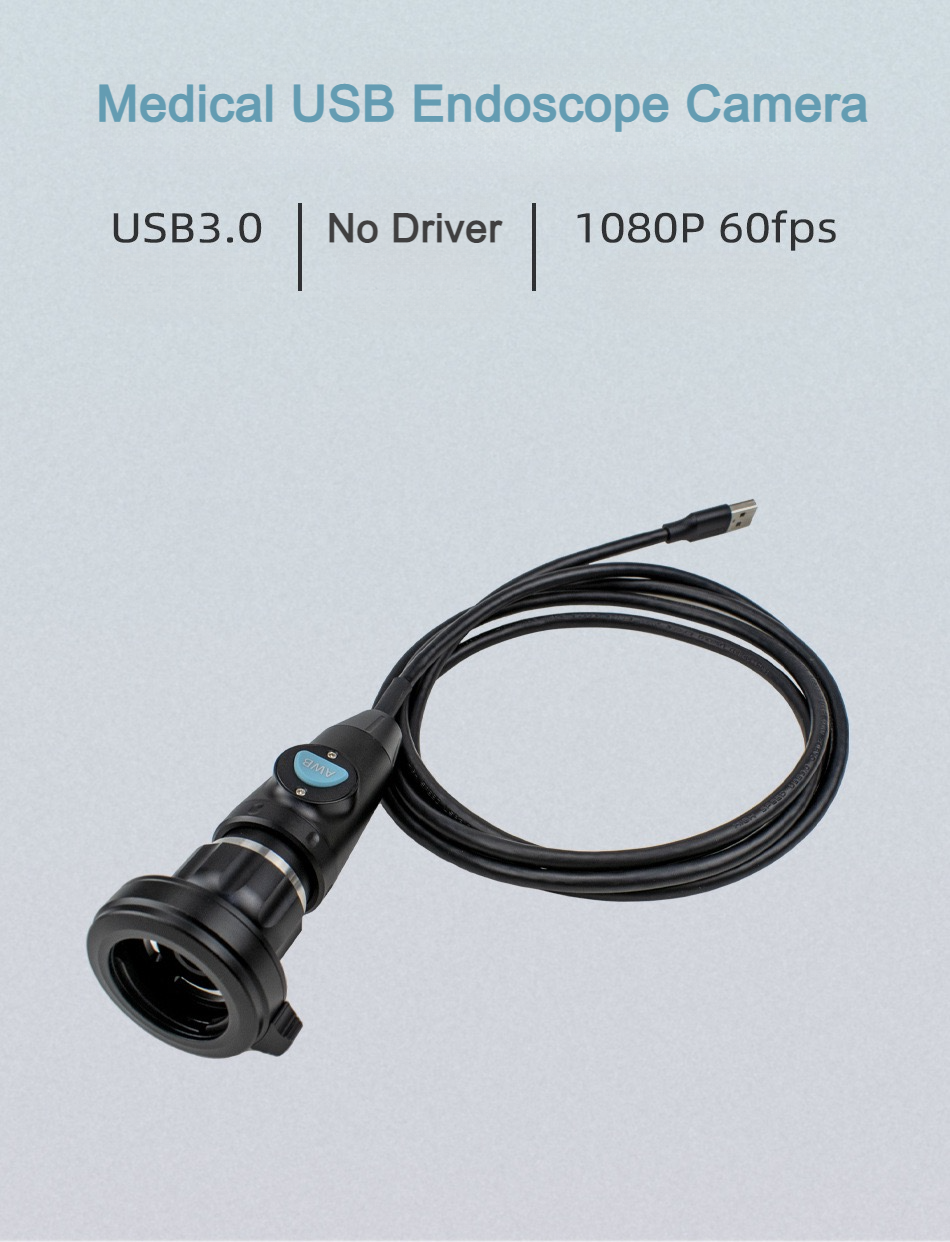 Medical USB Endoscope Camera Full HD 1080P For ENT/Oral/Pet Inspection Or Surgery Teaching