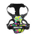 Nylon Dog Harness Vest Reflective Dog Harness Personalized Breathable Adjustable Pet Harness Leash For Small Medium Large Dogs
