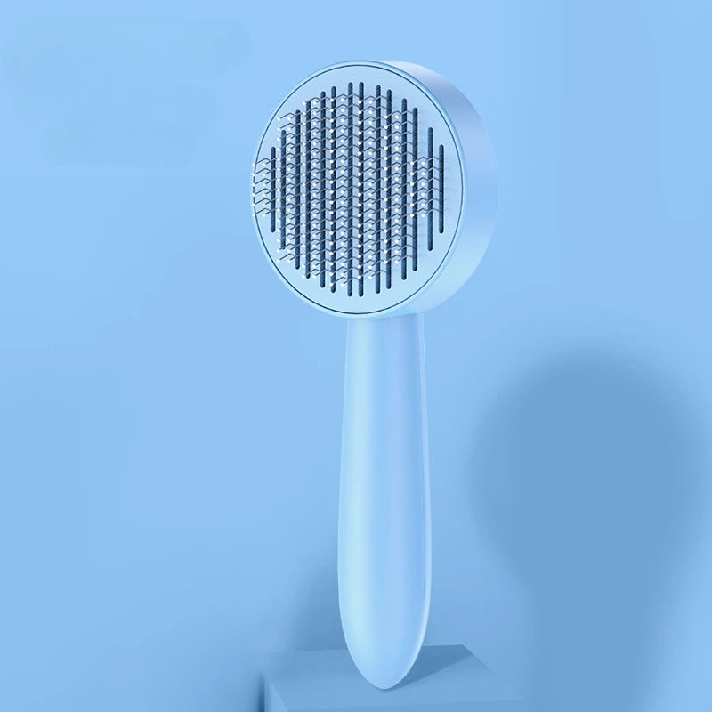 Cats Brush for Shedding Long Short Hair Self Cleaning Pet Slicker Brush Cat Grooming Massage Brushes Dog Grooming Comb