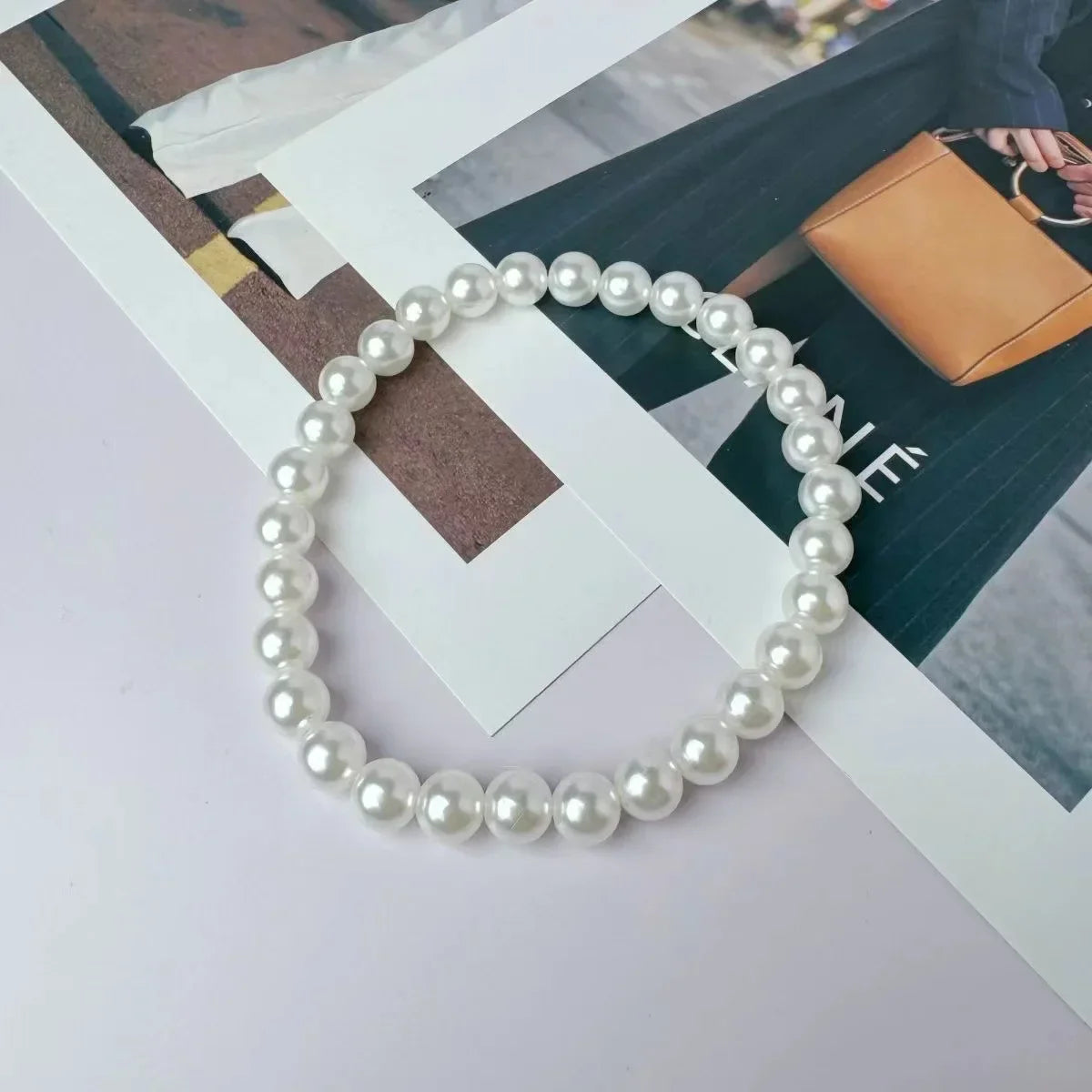 Fashion Pet Heart Pendant Necklace Adjustable Collar Fake Pearls for Dogs Cats Stylish and Comfortable Accessories Pet Supplies