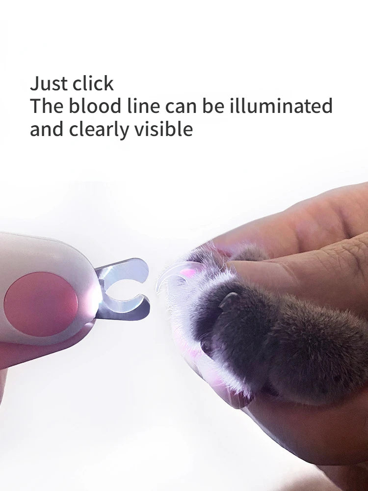 Professional Pet Nail Clippers with Adjustable Hole Cat Dog Nail Clipper Cutter Pet Claw Trimmer Puppy Kitten Care Grooming Tool