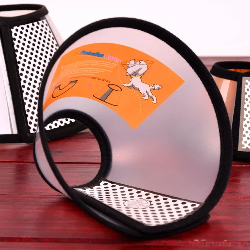 Prevent BiteTransparent Dog Cat Protection Cover Wound Healing Bath Grooming Cone Protective Pet Dog Medical Collar Dropshipping