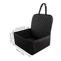 Portable Dog Car Seat Waterproof Back Seat Extender for Dogs Protector Cushion Carrier Cover Easy Clean for Bed Barrier Backseat