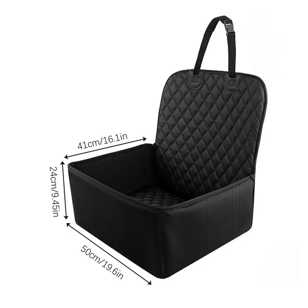 Portable Dog Car Seat Waterproof Back Seat Extender for Dogs Protector Cushion Carrier Cover Easy Clean for Bed Barrier Backseat