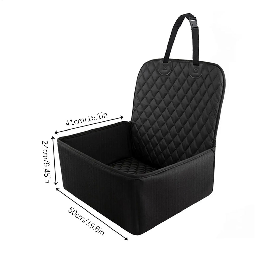 Portable Dog Car Seat Waterproof Back Seat Extender for Dogs Protector Cushion Carrier Cover Easy Clean for Bed Barrier Backseat