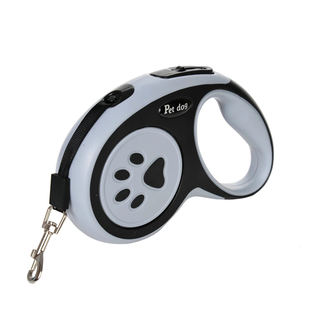 3m 5m Nylon Dog Leash Automatic Retractable Cat Lead Long Extending Puppy Walking Running Traction Roulette For Small Dogs