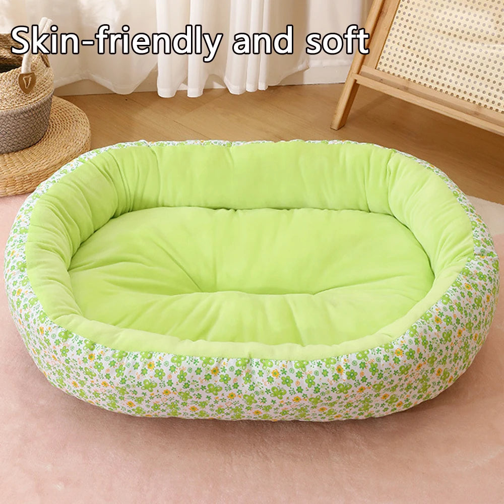 All Season Soft Small Cat Bed for Dogs Sleeping Sofa Medium Dog Bed for French Bulldog Kennel Comfortable Dog Nest Puppy Mat