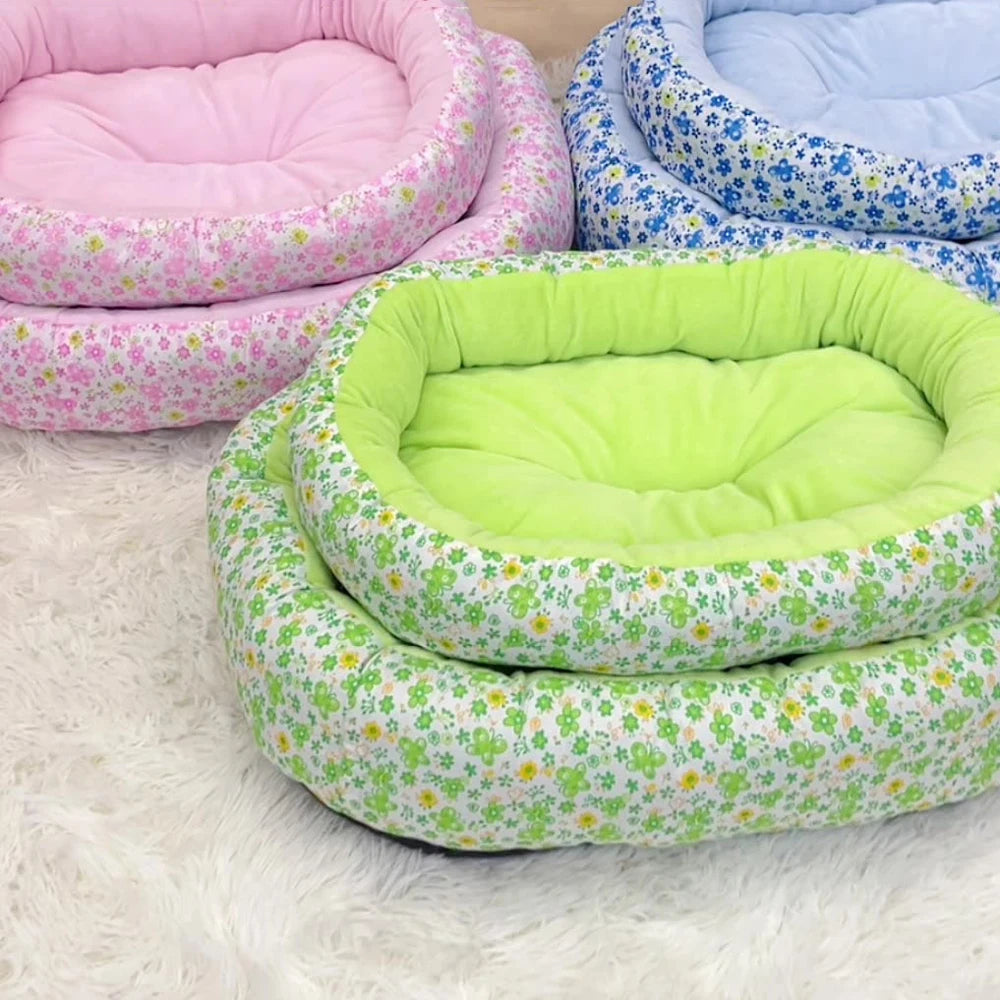 All Season Soft Small Cat Bed for Dogs Sleeping Sofa Medium Dog Bed for French Bulldog Kennel Comfortable Dog Nest Puppy Mat