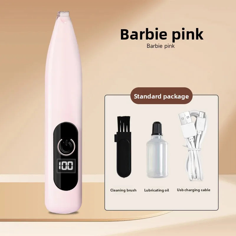 Hot Selling Cat Dog Shaving Foot Hair Charging LED Light Trimmer Foot Hair Clipper Pet Special Electric Clipper Electric Clipper